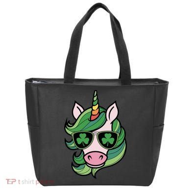 Unicorn St Patricks Day Cute Magical Tote Bag