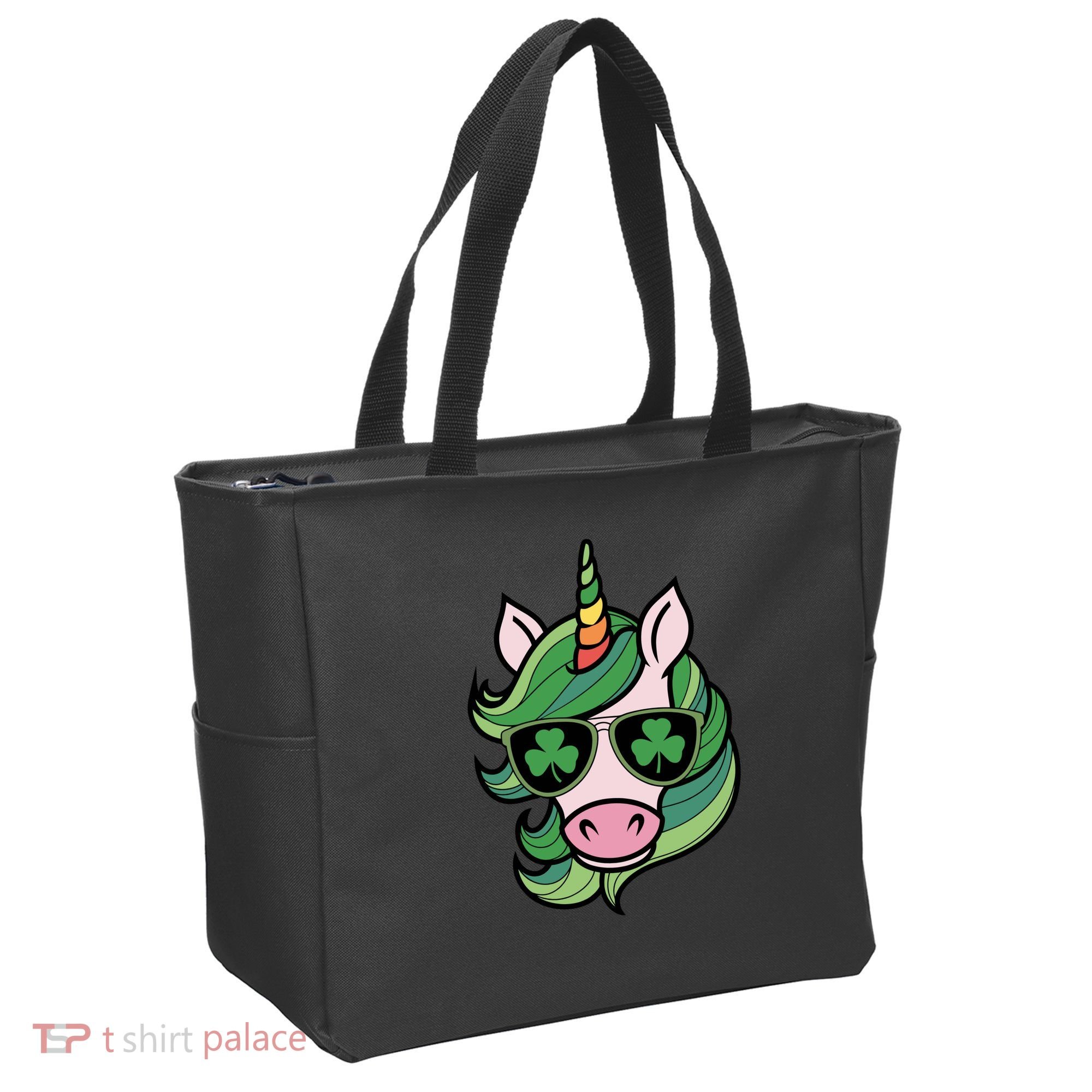 Unicorn St Patricks Day Cute Magical Tote Bag