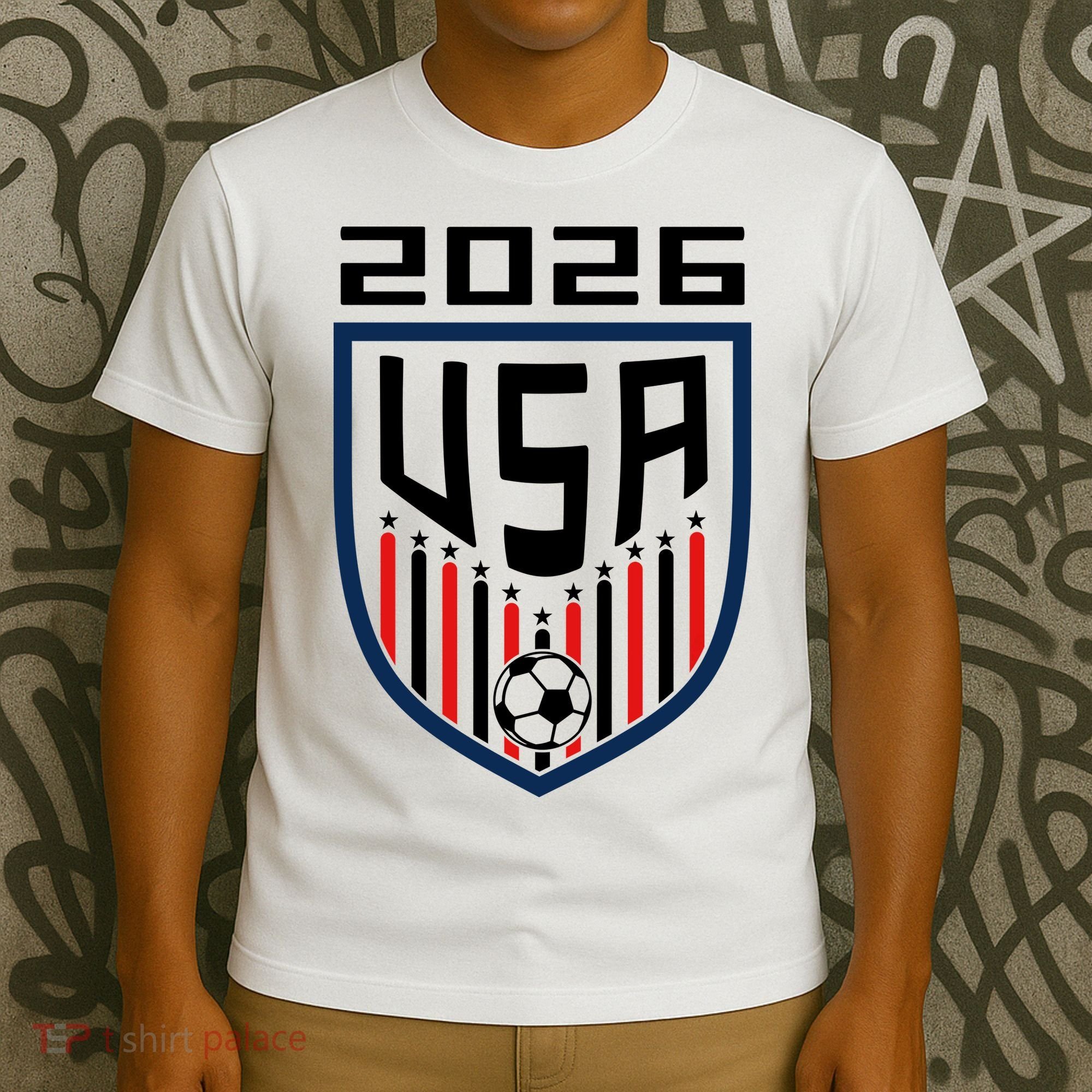 USA Soccer Player 2026 Fan T-Shirt