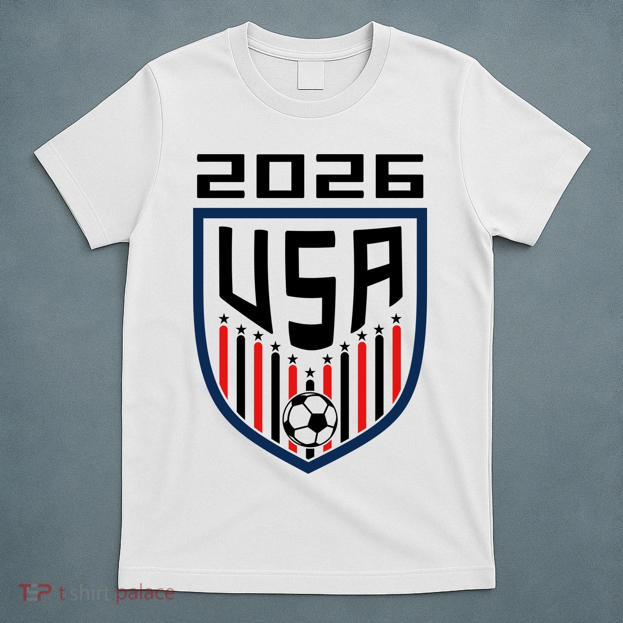 USA Soccer Player 2026 Fan T-Shirt