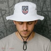 USA Soccer Player 2026 Fan Bucket Hat thumb 2