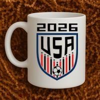 USA Soccer Player 2026 Fan Coffee Mug thumb 2
