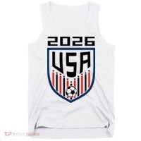 USA Soccer Player 2026 Fan Tank Top thumb 0