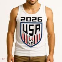 USA Soccer Player 2026 Fan Tank Top thumb 3