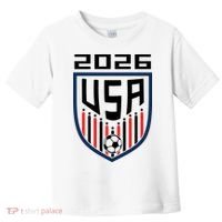 USA Soccer Player 2026 Fan Toddler T-Shirt thumb 0