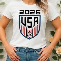 USA Soccer Player 2026 Fan Women's T-Shirt thumb 2