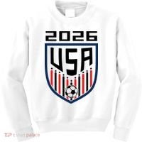 USA Soccer Player 2026 Fan Kids Sweatshirt thumb 0