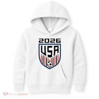 USA Soccer Player 2026 Fan Kids Hoodie thumb 0