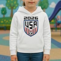 USA Soccer Player 2026 Fan Kids Hoodie thumb 3