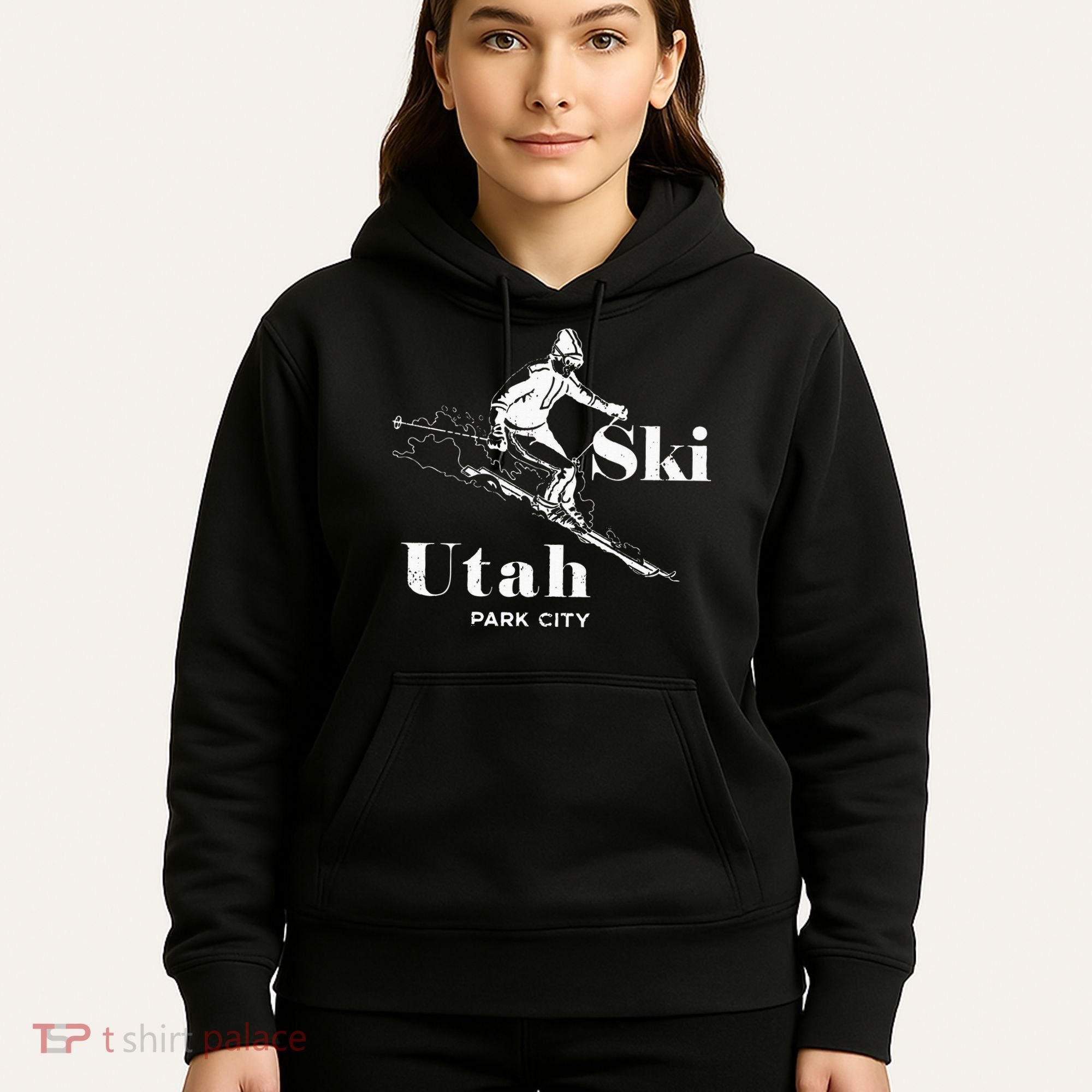 Utah Skiing Park City Hoodie