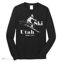 Utah Skiing Park City Long Sleeve Shirt thumb 0