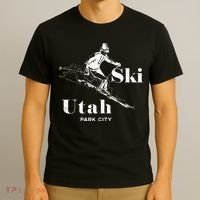Utah Skiing Park City T-Shirt thumb 3