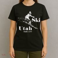Utah Skiing Park City T-Shirt thumb 4