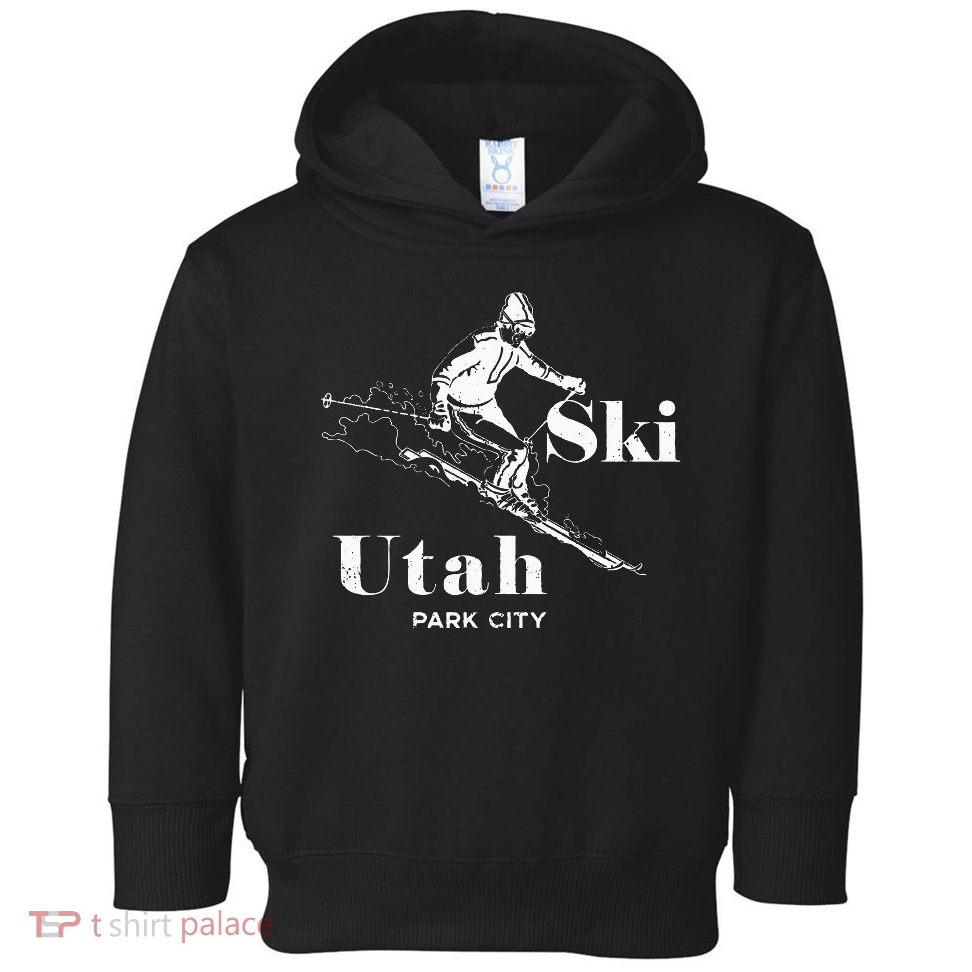 Utah Skiing Park City Toddler Hoodie
