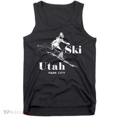 Utah Skiing Park City Tank Top