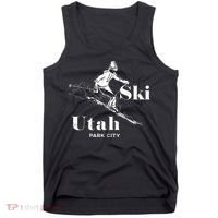 Utah Skiing Park City Tank Top thumb 0