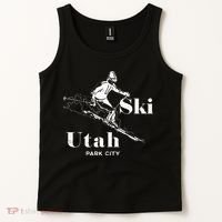 Utah Skiing Park City Tank Top thumb 2