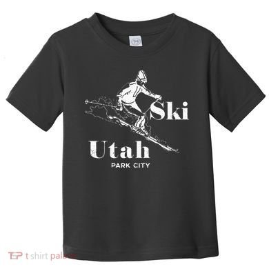 Utah Skiing Park City Toddler T-Shirt