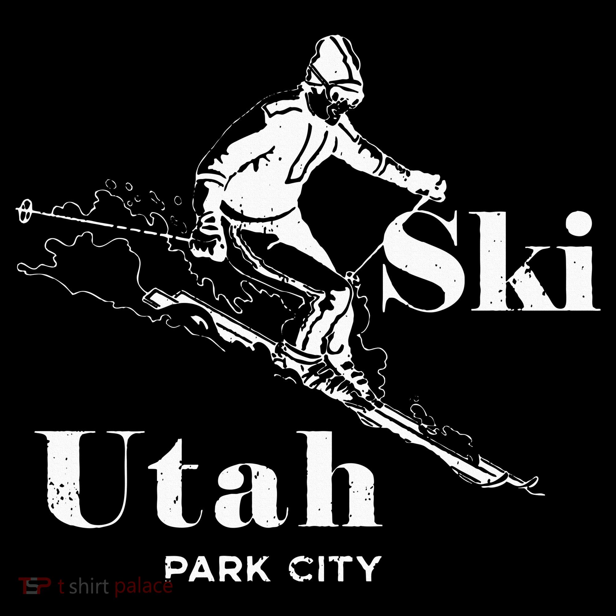 Utah Skiing Park City Women's Long Sleeve Shirt