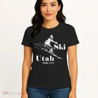 Utah Skiing Park City Women's T-Shirt thumb 4