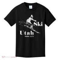 Utah Skiing Park City Kids T-Shirt thumb 0