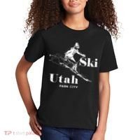 Utah Skiing Park City Kids T-Shirt thumb 2