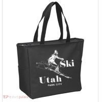 Utah Skiing Park City Tote Bag thumb 2