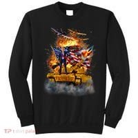United States President Donald Trump Epic Battle Sweatshirt thumb 0