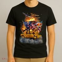 United States President Donald Trump Epic Battle T-Shirt thumb 3