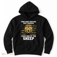 United States Patriot Your First Mistake Hoodie thumb 0