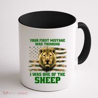 United States Patriot Your First Mistake Coffee Mug thumb 1