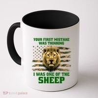 United States Patriot Your First Mistake Coffee Mug thumb 0
