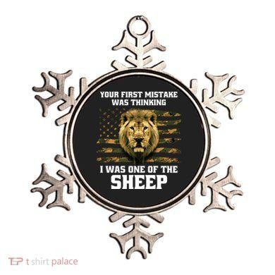 United States Patriot Your First Mistake Ornament
