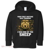 United States Patriot Your First Mistake Toddler Hoodie thumb 0