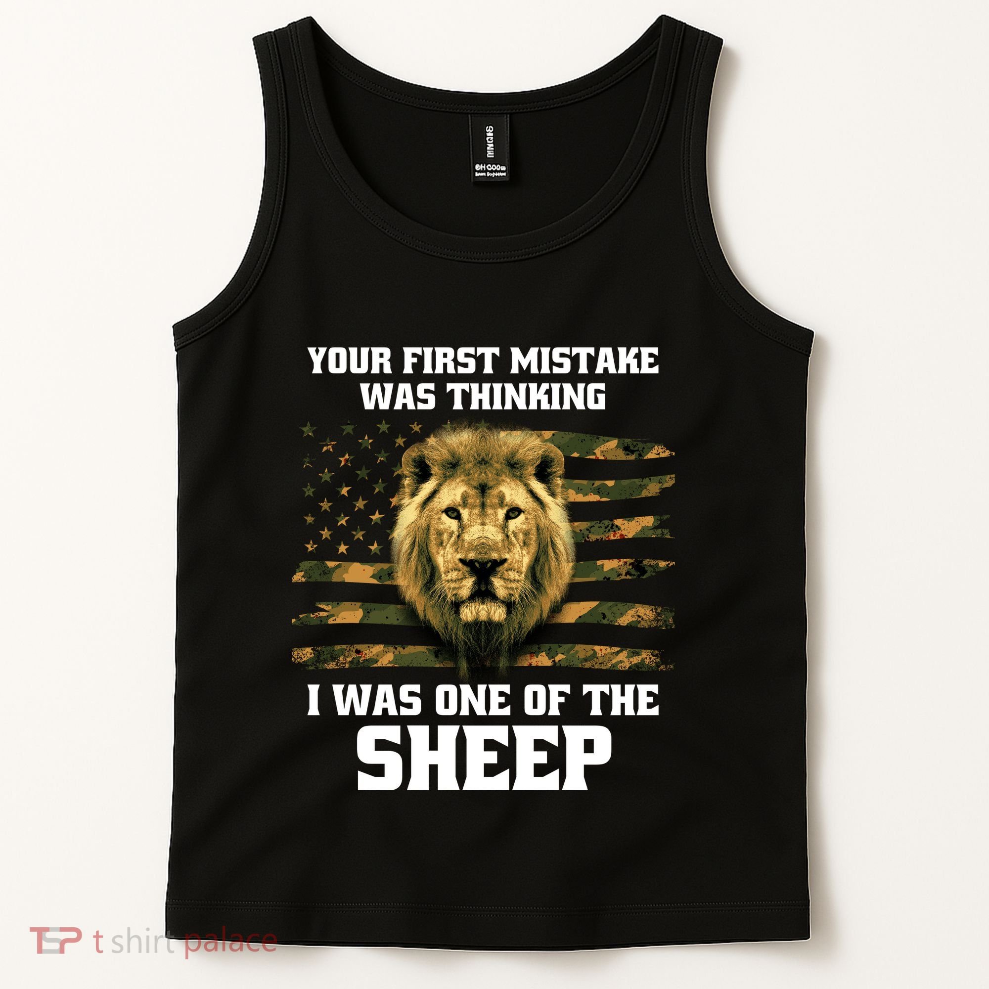 United States Patriot Your First Mistake Tank Top