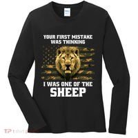 United States Patriot Your First Mistake Women's Long Sleeve Shirt thumb 0