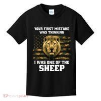 United States Patriot Your First Mistake Kids T-Shirt thumb 0