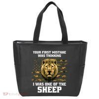 United States Patriot Your First Mistake Tote Bag thumb 0
