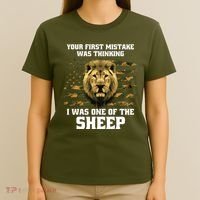 United States Patriot Your First Mistake T-Shirt thumb 4