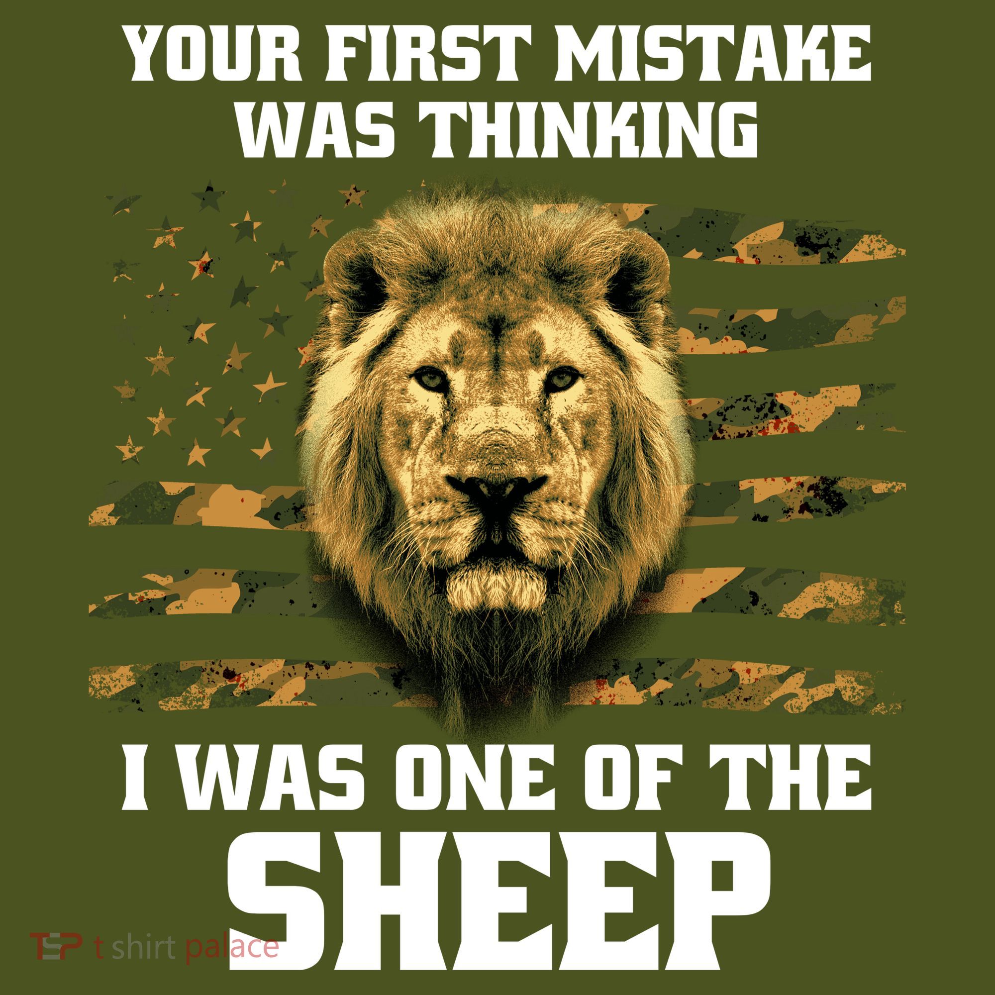 United States Patriot Your First Mistake Mousepad