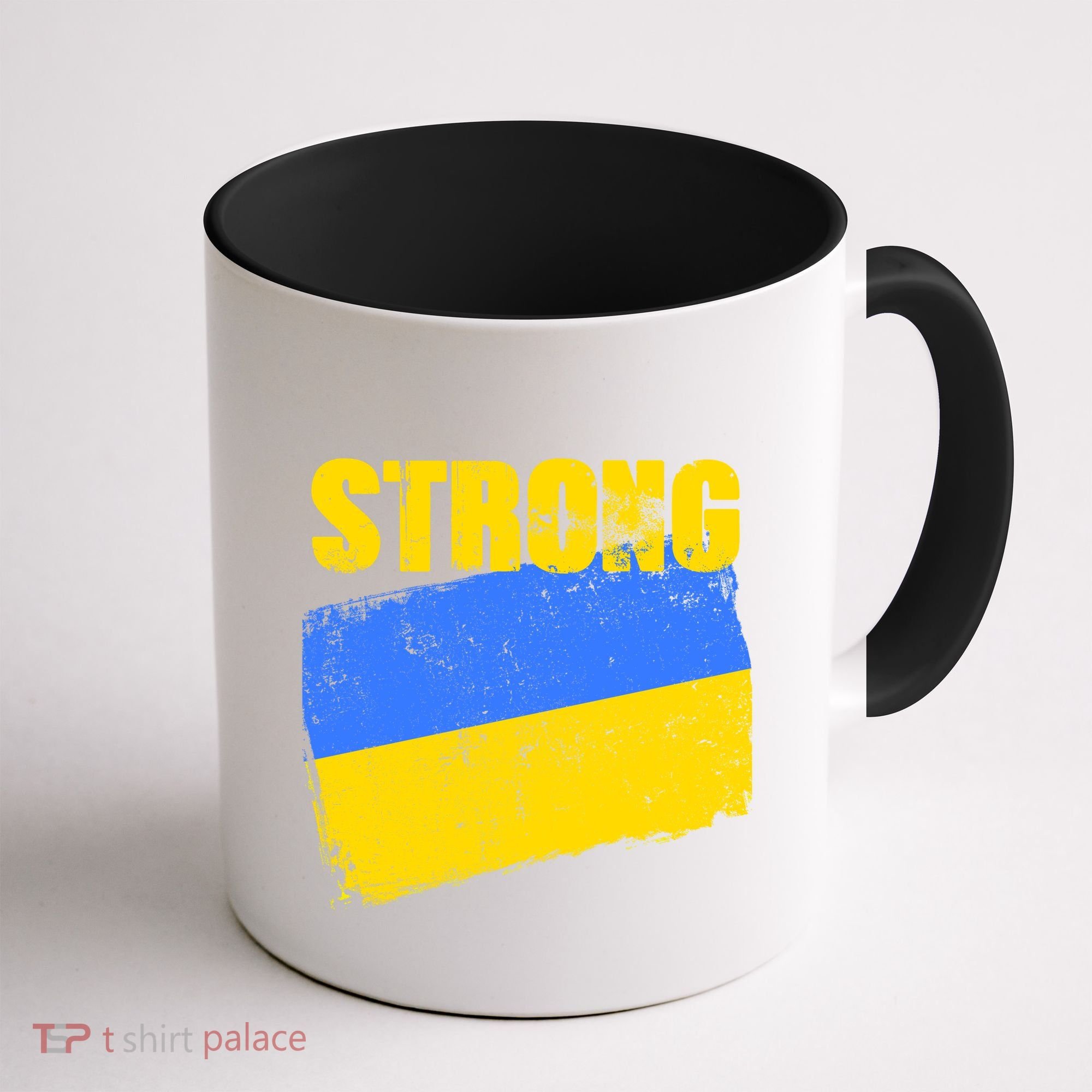 Ukrainian Strong Pride Ukraine Flag Support Free Ukrainians Coffee Mug