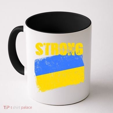 Ukrainian Strong Pride Ukraine Flag Support Free Ukrainians Coffee Mug