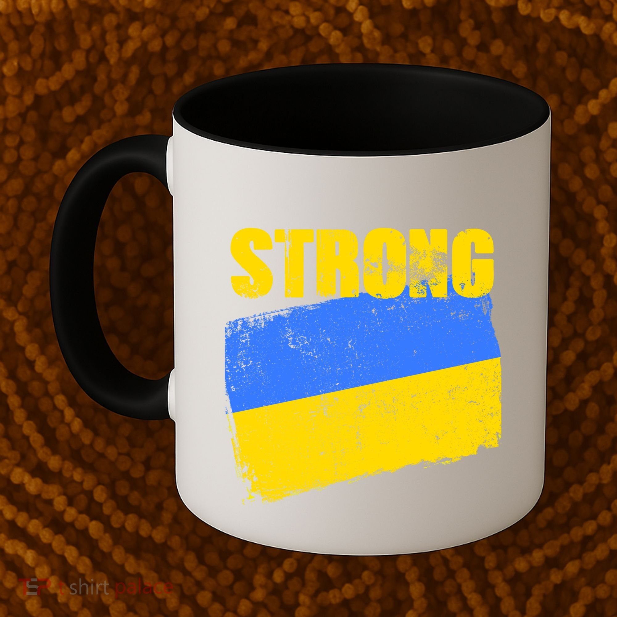Ukrainian Strong Pride Ukraine Flag Support Free Ukrainians Coffee Mug