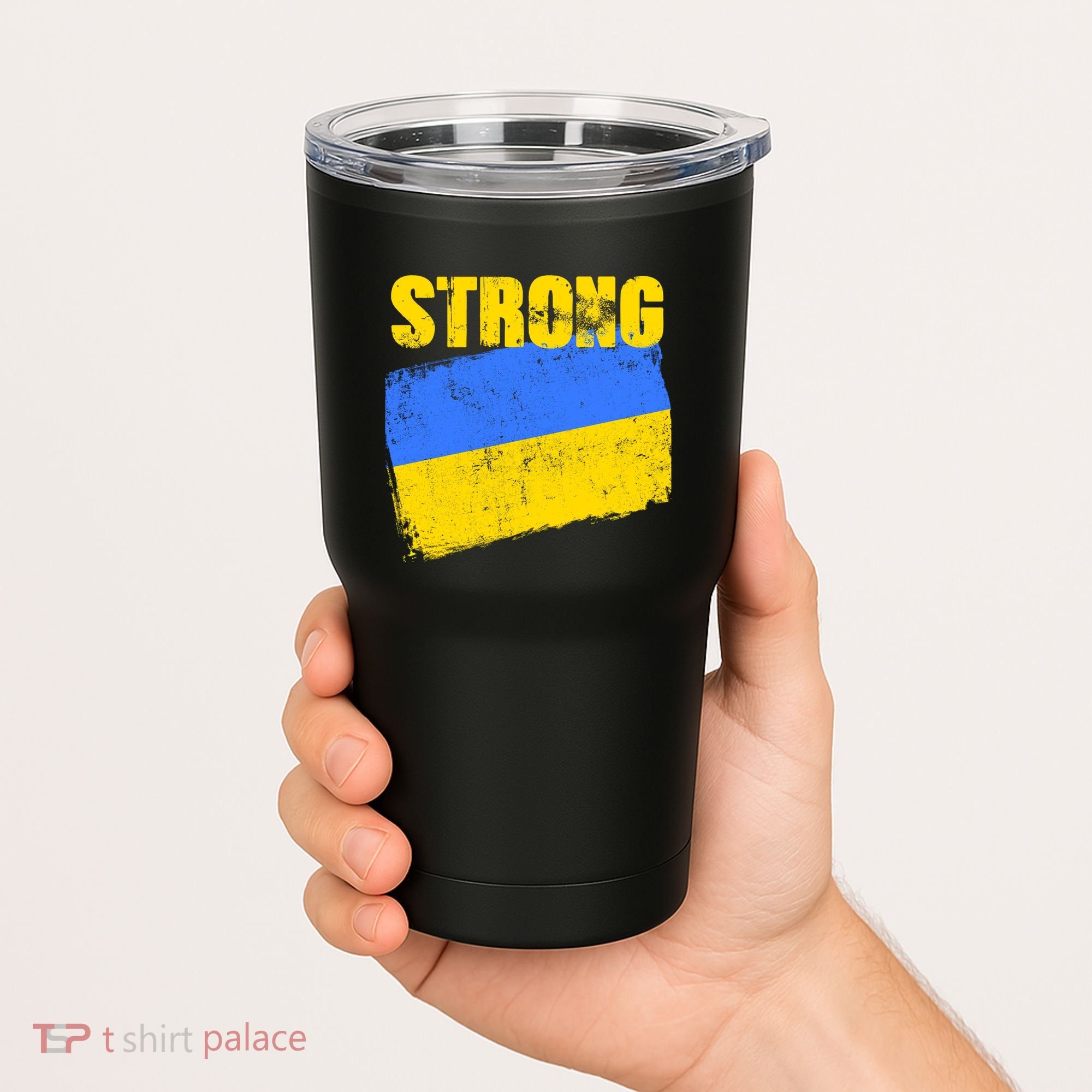 Ukrainian Strong Pride Ukraine Flag Support Free Ukrainians Tumbler