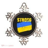 Ukrainian Strong Pride Ukraine Flag Support Free Ukrainians Ornament thumb 0