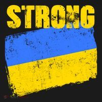 Ukrainian Strong Pride Ukraine Flag Support Free Ukrainians Ornament thumb 1