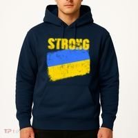 Ukrainian Strong Pride Ukraine Flag Support Free Ukrainians Hoodie thumb 2