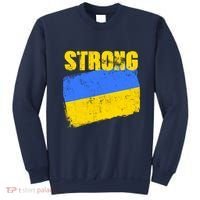 Ukrainian Strong Pride Ukraine Flag Support Free Ukrainians Sweatshirt thumb 0