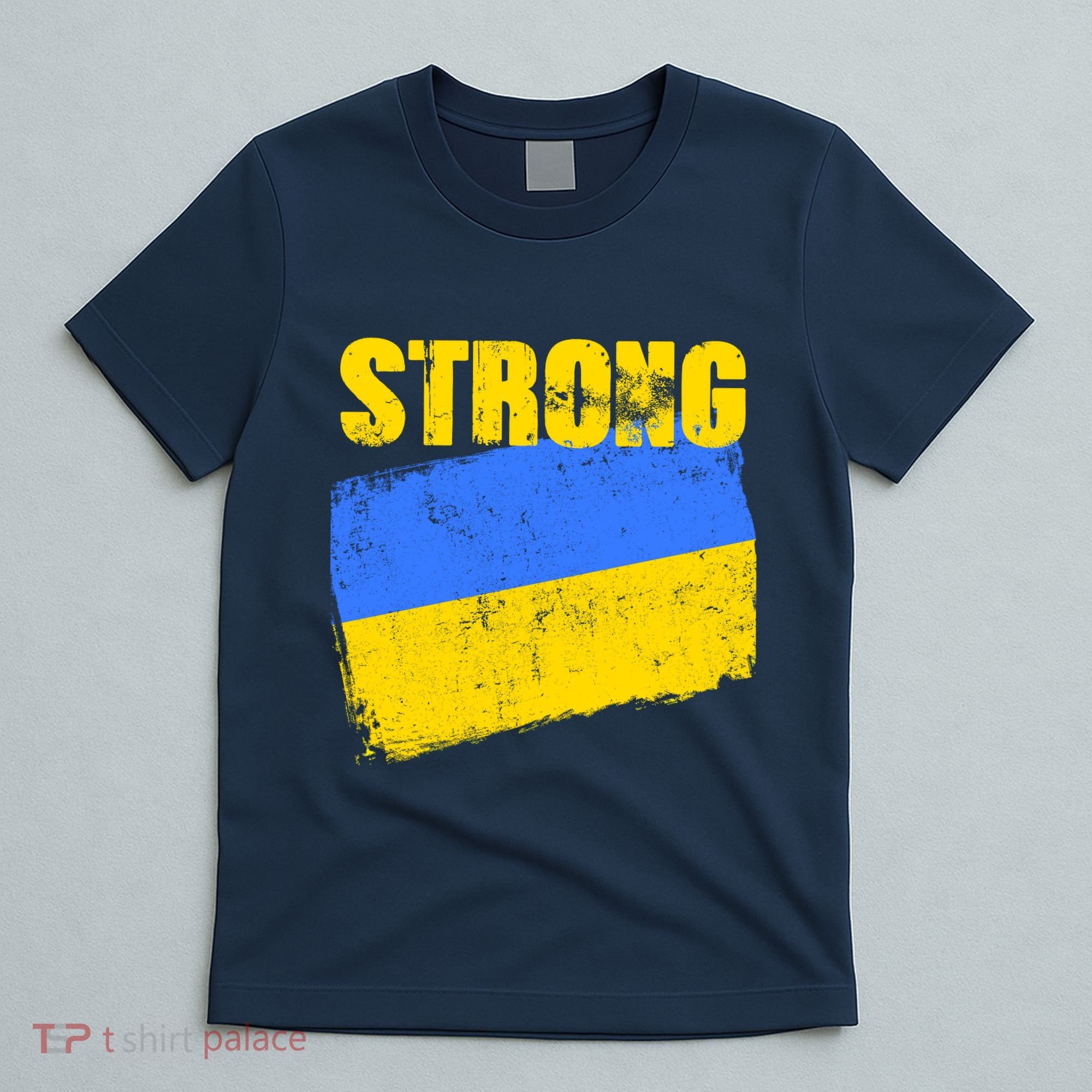 Ukrainian Strong Pride Ukraine Flag Support Free Ukrainians T-Shirt