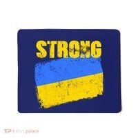 Ukrainian Strong Pride Ukraine Flag Support Free Ukrainians Mousepad thumb 0
